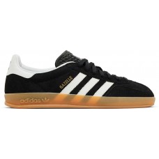 Кроссовки Adidas Gazelle Indoor Black White Gum
