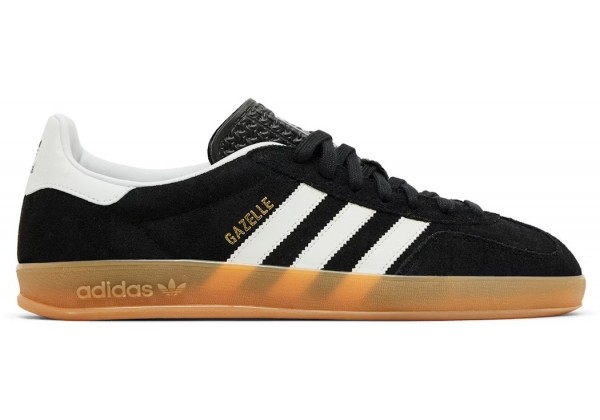 Adidas Gazelle Indoor Black White Gum