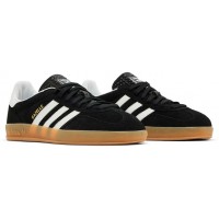Adidas Gazelle Indoor Black White Gum