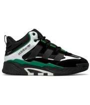 Кроссовки Adidas Niteball Black Green зимние