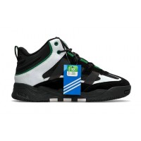 Кроссовки Adidas Niteball Black Green зимние