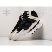 Кроссовки Adidas Niteball Hi Black White зимние