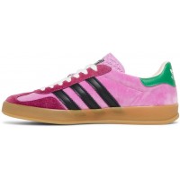 Adidas x Gucci Gazelle Pink Velvet