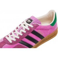 Adidas x Gucci Gazelle Pink Velvet