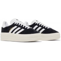 Adidas Wmns Gazelle Bold Black White
