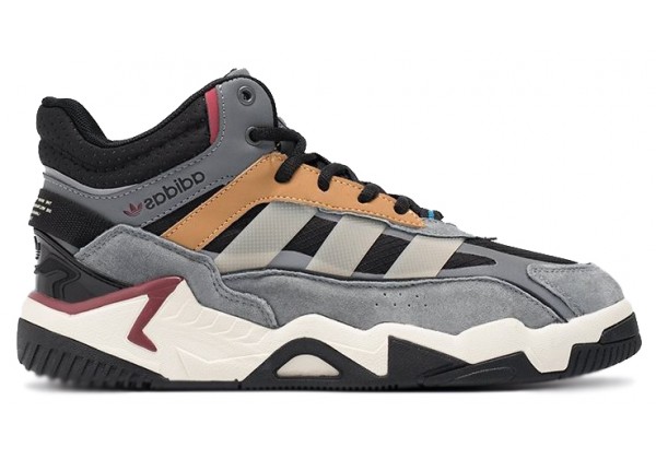 Кроссовки Adidas Niteball 2 High Winter Grey Brown