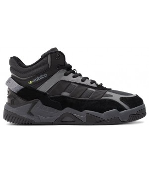 Кроссовки Adidas Niteball 2 High Winter Black Grey