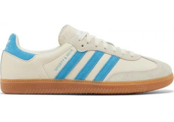 Кроссовки Adidas Samba OG Sporty And Rich Cream Blue