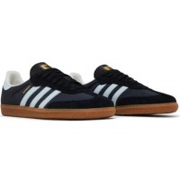 Кроссовки Adidas Samba OG Carbon Almost Blue Chalk White