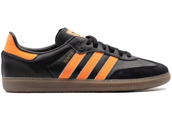 Кроссовки Adidas Samba Black Orange