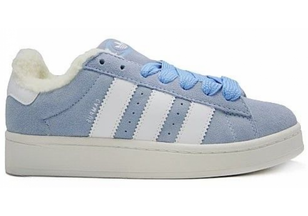 Adidas Campus 00s Blue с мехом