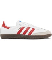 Кроссовки Adidas Samba OG White Better Scarlet