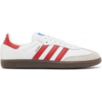 Кроссовки Adidas Samba OG White Better Scarlet