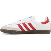 Кроссовки Adidas Samba OG White Better Scarlet
