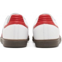 Кроссовки Adidas Samba OG White Better Scarlet