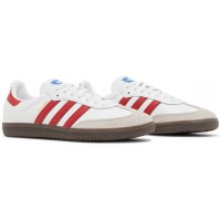 Кроссовки Adidas Samba OG White Better Scarlet