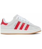 Adidas Campus 00s Crystal White Scarlet