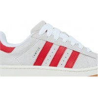 Adidas Campus 00s Crystal White Scarlet