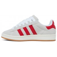 Adidas Campus 00s Crystal White Scarlet