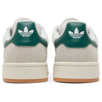 Adidas Campus 00s Crystal White Dark Green