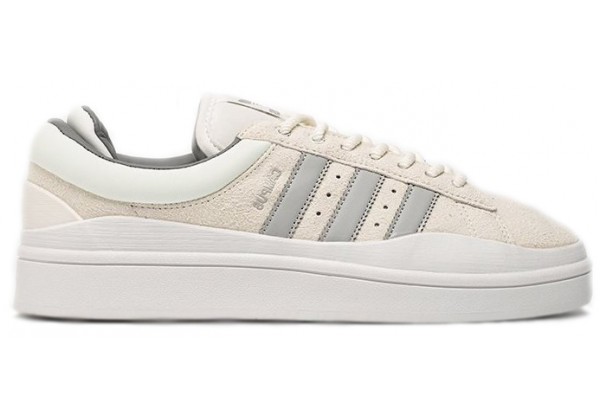 Кроссовки Adidas Bad Bunny x Campus WMNS Sail White Grey Suede