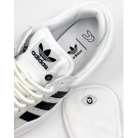 Кроссовки Adidas Bad Bunny x Campus Grey Black White