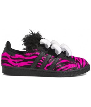 Кроссовки Adidas x Jeremy Scott Campus 80S Bones Pink Zebra