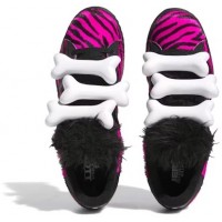 Кроссовки Adidas x Jeremy Scott Campus 80S Bones Pink Zebra