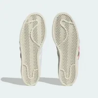 Adidas Superstar White Pink Green Chenille