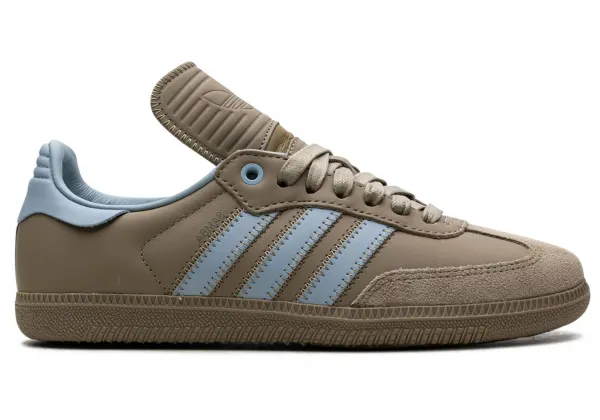 Кроссовки Adidas Samba Humanrace Pharrell Orbit Green