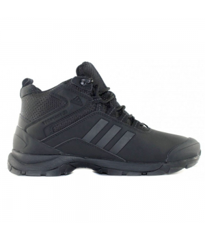 Кроссовки Adidas Terrex ClimaProof Black высокие c мехом