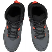 Ботинки Adidas Terrex AX4 Mid Gore-Tex черные с серым с мехом