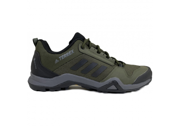 Кроссовки Adidas Terrex AX3 GTX зеленые