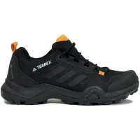 Кроссовки Adidas Terrex AX3 Gore Tex черные с оранжевым