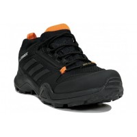 Кроссовки Adidas Terrex AX3 Gore Tex черные с оранжевым