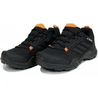 Кроссовки Adidas Terrex AX3 Gore Tex черные с оранжевым