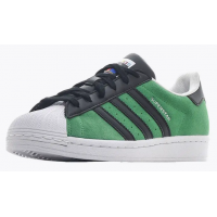 Adidas Superstar With Green