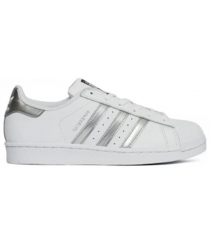 Кроссовки Adidas Superstar White Silver