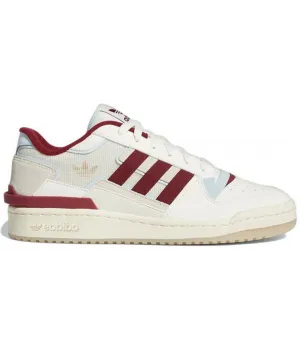 Adidas Forum Exhibit Low White Burgundy