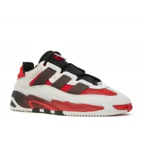 Кроссовки Adidas Niteball Crystal White Scarlet