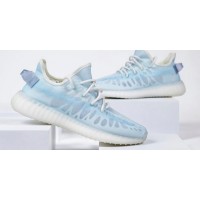 Кроссовки Adidas Yeezy Boost 350 V2 Mono Ice голубые