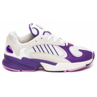 Кроссовки Adidas Yung-1 фиолетовые с белым