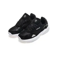 Кроссовки Adidas Falcon черные с белым