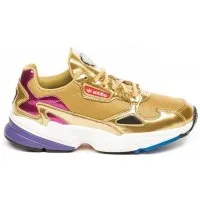 Кроссовки Adidas Falcon золотые