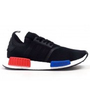 Adidas кроссовки NMD черные с белым