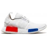 Кроссовки Adidas NMD белые с красным