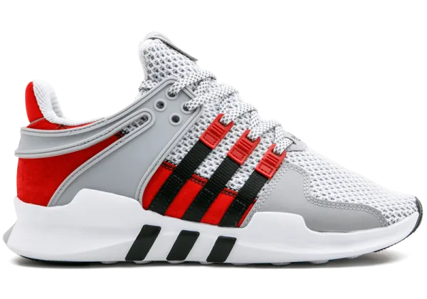 Кроссовки Adidas Equipment серые с красным