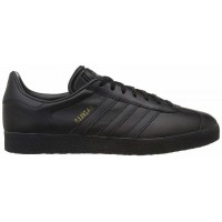 Кроссовки Adidas Gazelle кожаные черные