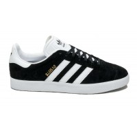 Adidas кроссовки Gazelle черные с белым