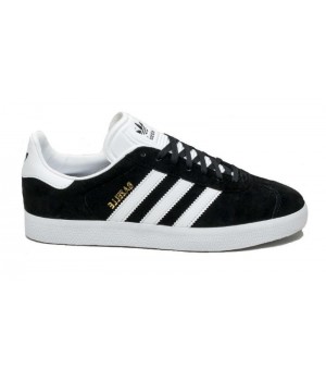 Adidas кроссовки Gazelle черные с белым